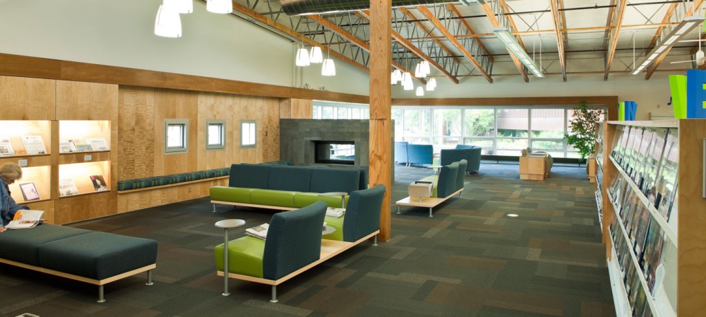 Interior Kenai Community Library - Blazy Construction Contractors